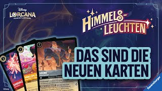 „Disney Lorcana TCG Himmelsleuchten“  Das sind die neuen Karten [upl. by Anahsal722]