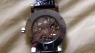 Winner Mens Skeleton Mechanical Watch Review  Generic Ebay Skeleton Automatic Watch [upl. by Kettie]