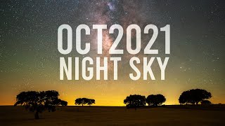 Whats in the Night Sky October 2021 WITNS  Orionid Meteor Shower  Draconid Meteor Shower [upl. by Brear]