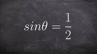 Find the Values of Theta in Degrees and Radians in the First Quadrant [upl. by Maples]