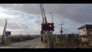 Bardon Hill Level Crossing Leicestershire 17022020 [upl. by Lisabet]