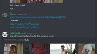 How to use giphy and tenor on discord for dumb people [upl. by Lynnea]