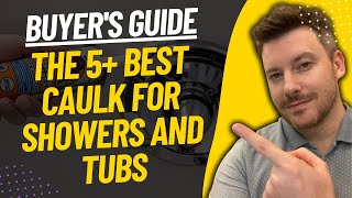 TOP 5 BEST CAULK FOR SHOWERS AND TUBS  Best Caulking For Bathroom Review 2024 [upl. by Pogah604]