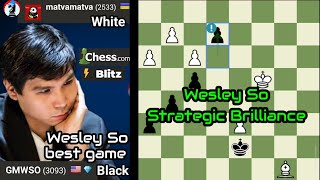 Wesley Sos Chess Brilliance  A Game of Grandmaster Moves [upl. by Ribal]