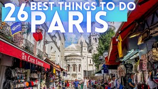 Best Things To Do in Paris France 2024 4K [upl. by Ledairam]