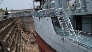 HMAS Diamantina  The worlds Last River Class Frigate [upl. by Nauqan179]