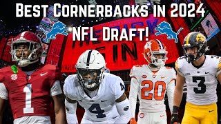 Best Cornerbacks in the 2024 NFL Draft Strengths Weaknesses and Highlights for the Top Prospects [upl. by Ortensia500]