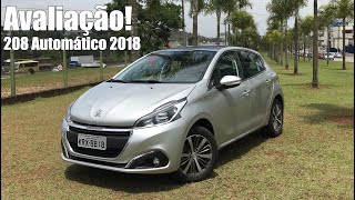 Peugeot 208 2018 16 Griffe Automático avaliação  Falando de Carro [upl. by Nylzzaj]