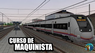 OPEN RAILS  CURSO DE MAQUINISTA  LINARESALCAZAR TreneroAlpha90 [upl. by Dyol309]