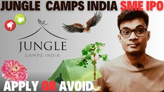 Jungle Camps India IPO Review [upl. by Stevenson]