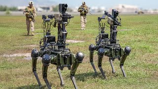 US Army Testing Brand New Scary Robot Dogs for Combat Operations [upl. by Broderick99]