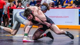 PIAA Quarters Bo Bassett vs Alex Rueberger Sharpsville machinegunmindset [upl. by Eselahs]