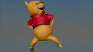 Winnie The Pooh Dancing to More Songs [upl. by Etteb]