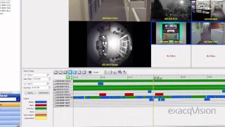 Timeline Search exacqVision [upl. by Aeduj603]