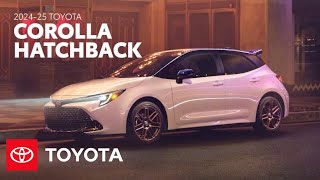 2024  2025 Toyota Corolla Hatchback Overview  Toyota [upl. by Whall]