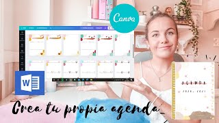 CREA tu propia AGENDA · Con PROGRAMAS GRATUITOS [upl. by Nylevol]