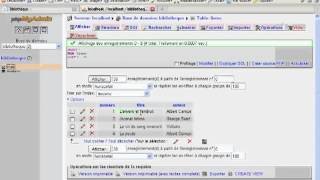 PHP  Application bibliothèque 3 [upl. by Shirlie]
