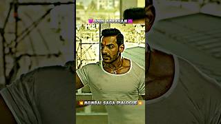 JOHN ABRAHAM  MUMBAI SAGA DIALOGUE shorts johnabraham dialogue status [upl. by Blinni]