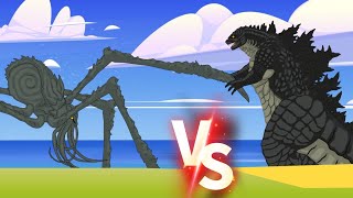 Titanus Scylla VS Godzilla  Animation [upl. by Sheley795]