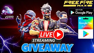 🔥LIVE Free Fire Diamond Giveaway amp Custom Room Battles💎  Join Now LokeshGamer GyanGaming [upl. by Ahk]