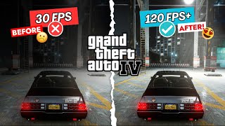 ✅GTA 4 Ultimate Lag Fix Easy Guide 😍 Boost FPS in 2GB Ram Without Graphics Card 2024 [upl. by Naraa]