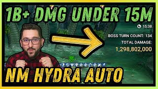 💥 OVER 1B Damage NM Hydra 💥 EASY AUTO Wixwell Yannica Team EASY GUIDE 💥  RAID SHADOW LEGENDS [upl. by Atinahc]