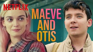 Maeve and Otis Cutest Moments  Sex Education S14  Netflix [upl. by Baillieu643]