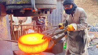 Forging Dangerous Heavy Duty Hammer  Forging And Manufacturing Process [upl. by Elletnahc782]