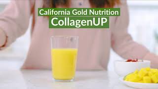 California Gold Nutrition CollagenUP  iHerb [upl. by Solotsopa]