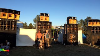 Teknival 15 août sur le plateau du Larzac  12082016 [upl. by Halvaard]