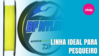 Linha de pesca monofilamento Daiwa BF Nylon 300m Flash Yellow [upl. by Ayotna]