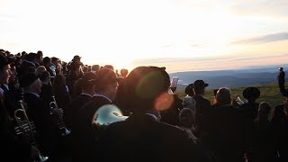 Wir lieben Blasmusik  Badnerlied auf dem Feldberg im Schwarzwald [upl. by Baler]