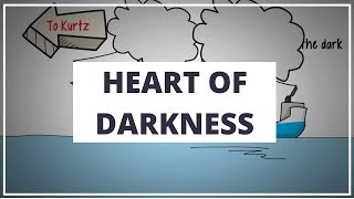 HEART OF DARKNESS BY JOSEPH CONRAD  ANIMATED BOOK SUMMARY [upl. by Yunick]