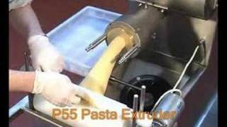 P55 Pasta Extruder Video [upl. by Esirec]