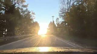 Fall Colours Drive  Lunenburg to Grand Pre  Clockwise around Nova Scotia West Side Part 1 2X speed [upl. by Sutherlan]