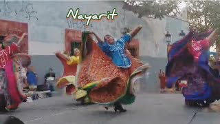 Baile folklórico de Nayarit 💚🤍❤️ vivamexico [upl. by Lomasi27]