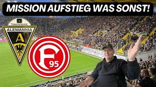 Volle Hütte unter Flutlicht  Alemannia Aachen  RegionalligWest [upl. by Broeker]