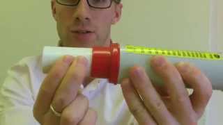 How to use a Peak Flow Meter [upl. by Hgielhsa]