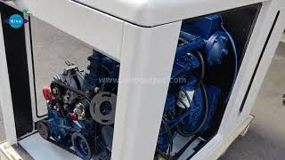 Sinooutput 30KW marine generator SinoMG30 with silent case [upl. by Ynnahc]