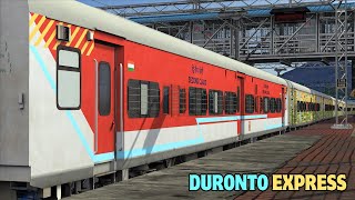 Duronto Express Train Journey In Indian  Back to Back Overtakes In Train Simulator Classic 2024 [upl. by Jaclyn310]