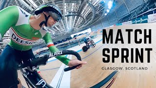 Racing On The Sir Chris Hoy Velodrome [upl. by Yunfei380]