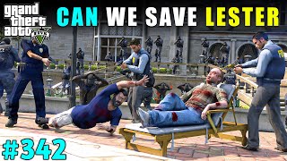 CAN MICHAEL SAVE LESTER FROM FIB  GTA V GAMEPLAY 342  GTA 5 [upl. by Levram]