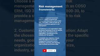 Risk management frameworks [upl. by Fayola]