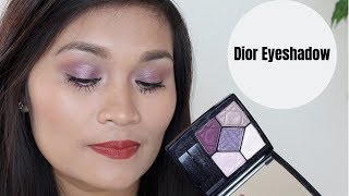 Dior 5 Couleurs Eyeshadow Palette 157 Magnify [upl. by Neerod466]