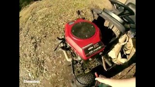 Briggs and Stratton 17 hp Opposed starter install [upl. by Olivann]