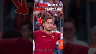 Il saluto di Totti alla Roma 😣😮‍💨 calcio shorts [upl. by Cutcliffe]