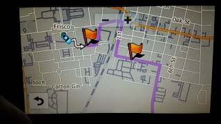 Garmin nuvi 2597 custom route shaping [upl. by Initof]