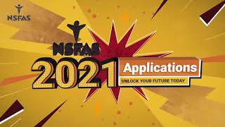 NSFAS 2021 Applications  How to Apply video [upl. by Fifine609]