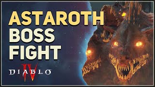 Astaroth Boss Fight Diablo 4 [upl. by Lindsy]