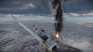 Cat and Mouse over Bastogne against a pair of P51´s [upl. by Nilrac]